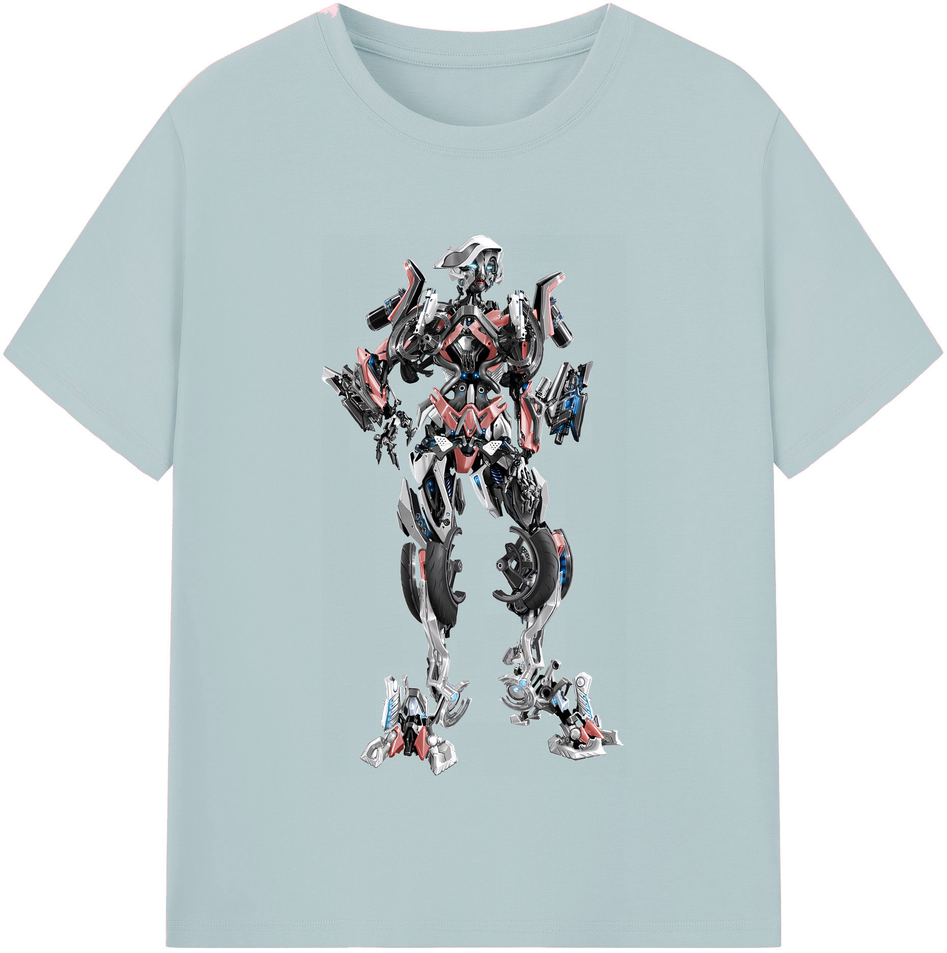 （画像用） Transformers トランスフォーマー 綿100％半袖Tシャツ（フロントプリント）